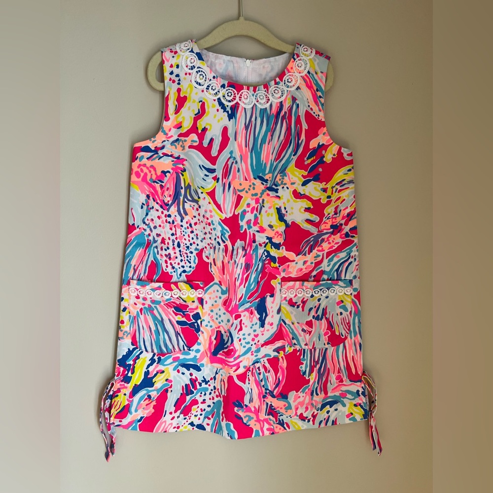Girls Lilly Pulitzer shift dress Size 7